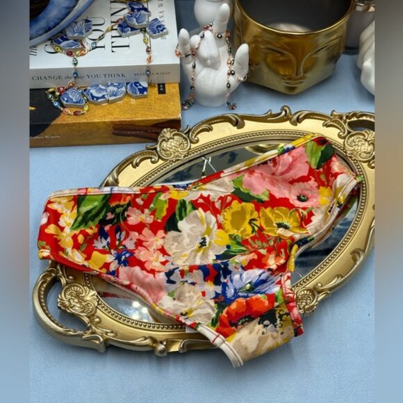 🆕 ZIMMERMANN KIDS 🧿 NWT Alight Crochet Wave Bikini, Red Floral - Sz 10 Y - Picture 11 of 13